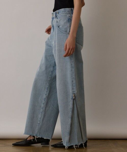 GRACE CONTINENTAL / グレースコンチネンタル デニムパンツ | サス付zipデニムパンツ | 詳細16