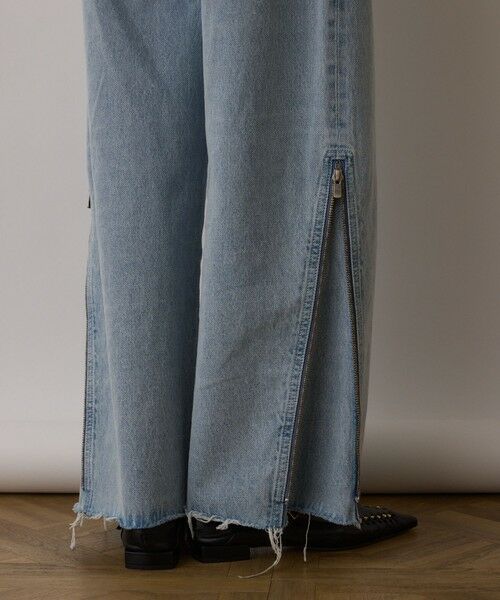 GRACE CONTINENTAL / グレースコンチネンタル デニムパンツ | サス付zipデニムパンツ | 詳細18