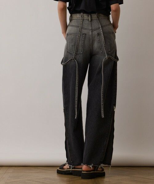 GRACE CONTINENTAL / グレースコンチネンタル デニムパンツ | サス付zipデニムパンツ | 詳細25