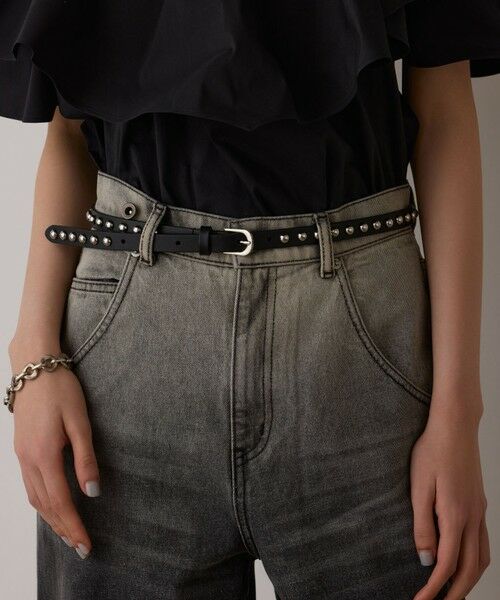 GRACE CONTINENTAL / グレースコンチネンタル デニムパンツ | サス付zipデニムパンツ | 詳細29