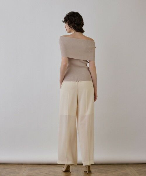 GRACE CONTINENTAL / グレースコンチネンタル その他パンツ | ソフトファイユパンツ | 詳細2