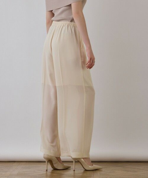 GRACE CONTINENTAL / グレースコンチネンタル その他パンツ | ソフトファイユパンツ | 詳細6