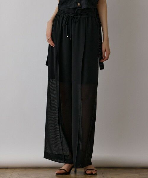 GRACE CONTINENTAL / グレースコンチネンタル その他パンツ | ソフトファイユパンツ | 詳細11