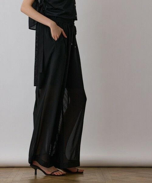 GRACE CONTINENTAL / グレースコンチネンタル その他パンツ | ソフトファイユパンツ | 詳細12