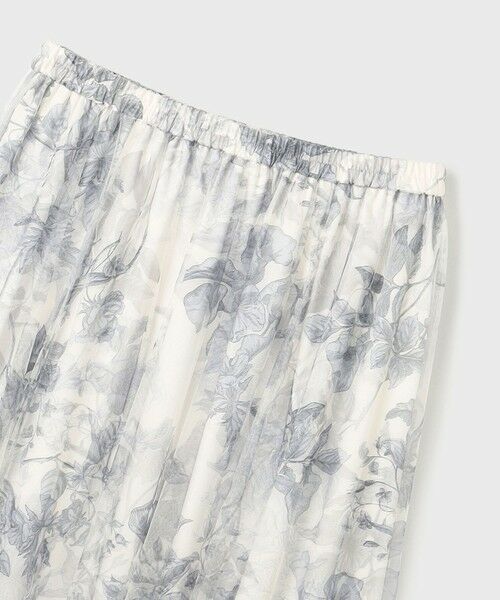 GRACE CONTINENTAL / グレースコンチネンタル ロング・マキシ丈スカート | シャドーフラワープリントスカート | 詳細21