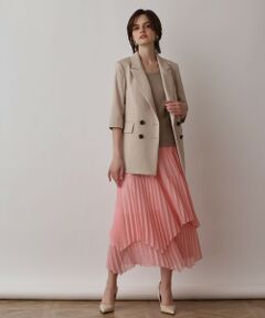 GRACE CONTINENTAL / グレースコンチネンタル ロング・マキシ丈スカート | イレギュラープリーツスカート