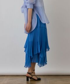 GRACE CONTINENTAL / グレースコンチネンタル ロング・マキシ丈スカート | イレギュラープリーツスカート