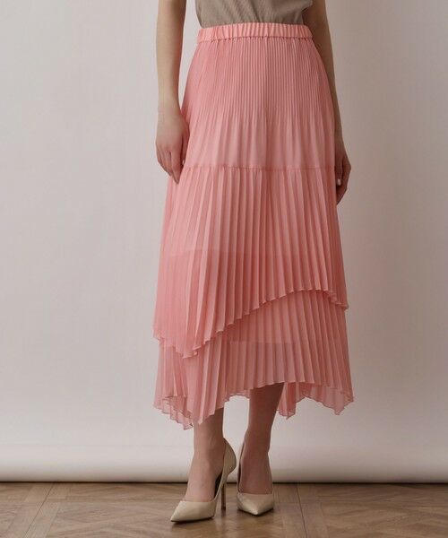 GRACE CONTINENTAL / グレースコンチネンタル ロング・マキシ丈スカート | イレギュラープリーツスカート | 詳細6