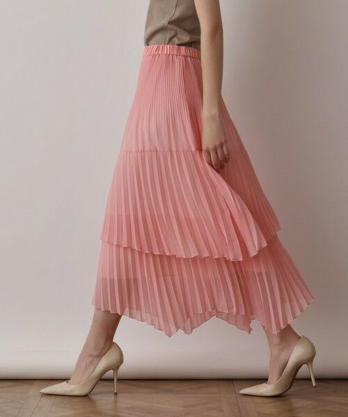 GRACE CONTINENTAL / グレースコンチネンタル ロング・マキシ丈スカート | イレギュラープリーツスカート | 詳細7