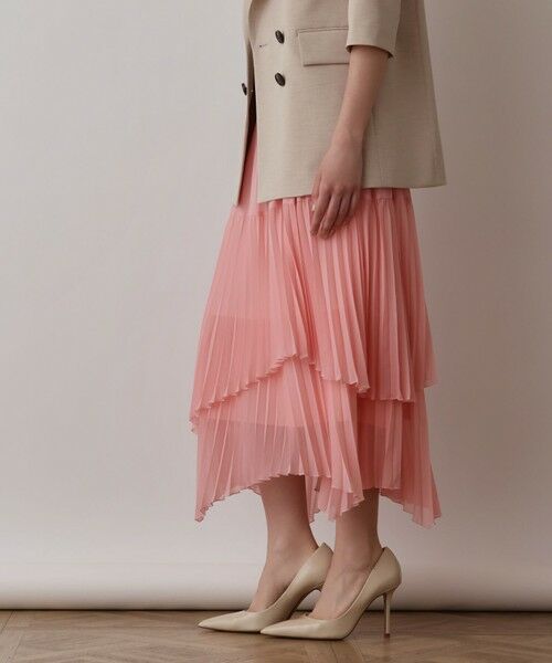 GRACE CONTINENTAL / グレースコンチネンタル ロング・マキシ丈スカート | イレギュラープリーツスカート | 詳細4