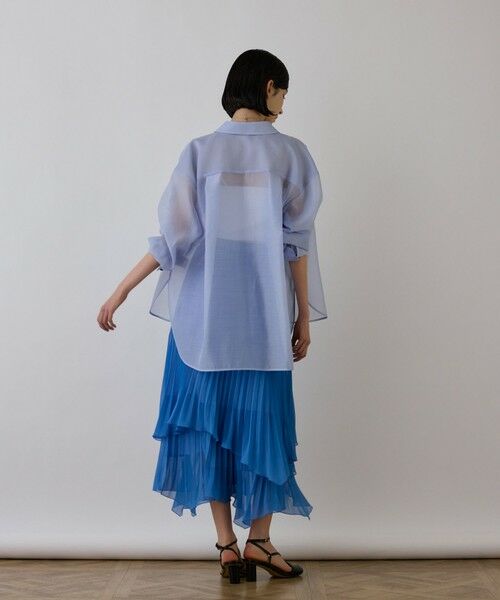 GRACE CONTINENTAL / グレースコンチネンタル ロング・マキシ丈スカート | イレギュラープリーツスカート | 詳細13