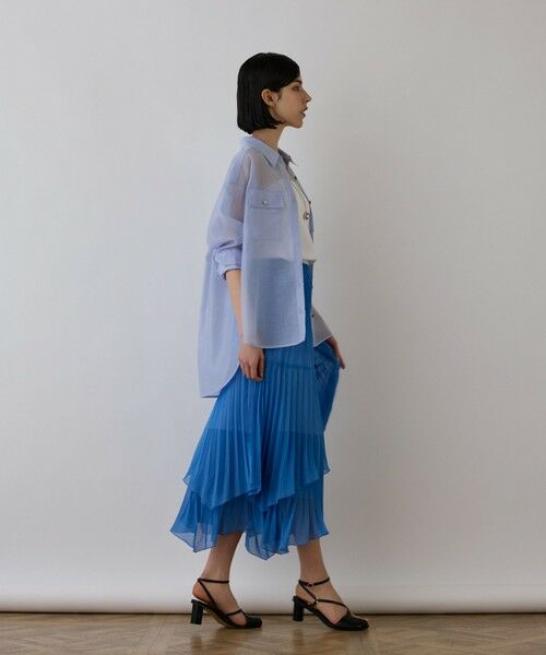 GRACE CONTINENTAL / グレースコンチネンタル ロング・マキシ丈スカート | イレギュラープリーツスカート | 詳細14