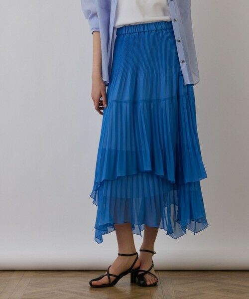 GRACE CONTINENTAL / グレースコンチネンタル ロング・マキシ丈スカート | イレギュラープリーツスカート | 詳細15