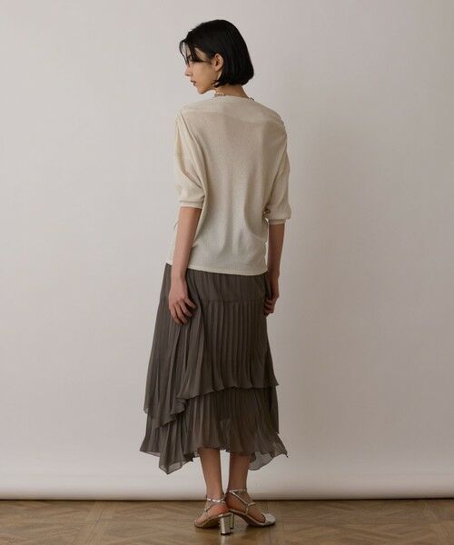 GRACE CONTINENTAL / グレースコンチネンタル ロング・マキシ丈スカート | イレギュラープリーツスカート | 詳細18