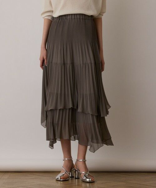 GRACE CONTINENTAL / グレースコンチネンタル ロング・マキシ丈スカート | イレギュラープリーツスカート | 詳細20