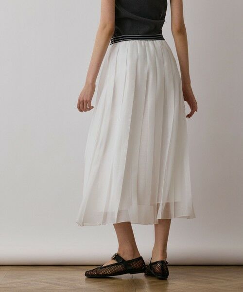 GRACE CONTINENTAL / グレースコンチネンタル ロング・マキシ丈スカート | マットシアープリーツスカート | 詳細2