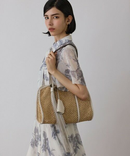 GRACE CONTINENTAL / グレースコンチネンタル ロング・マキシ丈ワンピース | シャドーフラワープリントワンピース | 詳細22