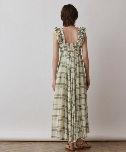 GRACE CONTINENTAL / グレースコンチネンタル ロング・マキシ丈ワンピース | チェックサッカーワンピース | 詳細2