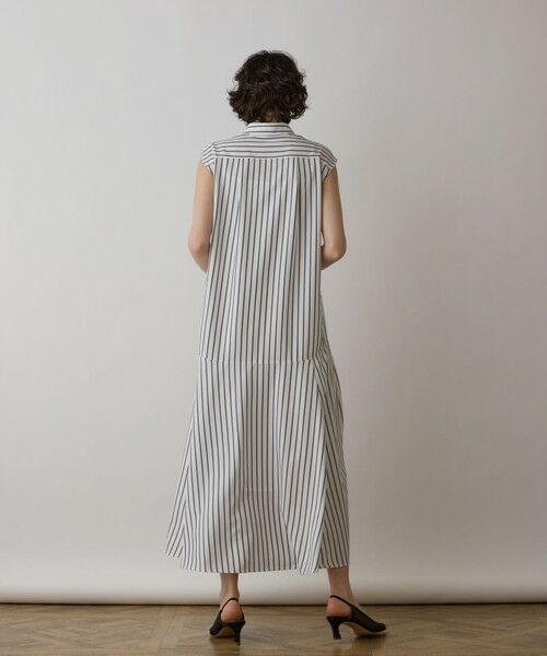 GRACE CONTINENTAL / グレースコンチネンタル ロング・マキシ丈ワンピース | ストライプシャツワンピース | 詳細11