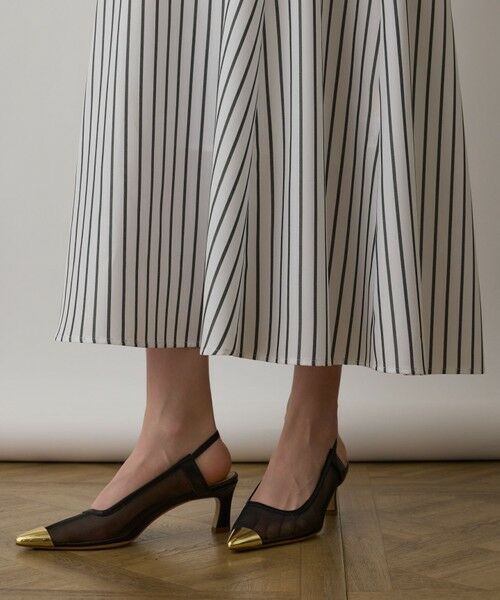 GRACE CONTINENTAL / グレースコンチネンタル ロング・マキシ丈ワンピース | ストライプシャツワンピース | 詳細13