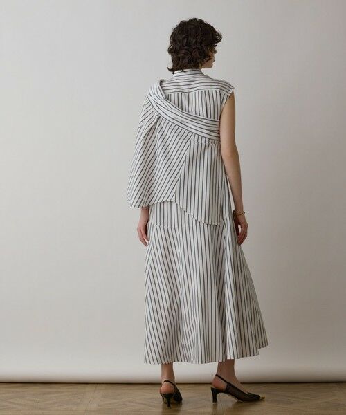 GRACE CONTINENTAL / グレースコンチネンタル ロング・マキシ丈ワンピース | ストライプシャツワンピース | 詳細2