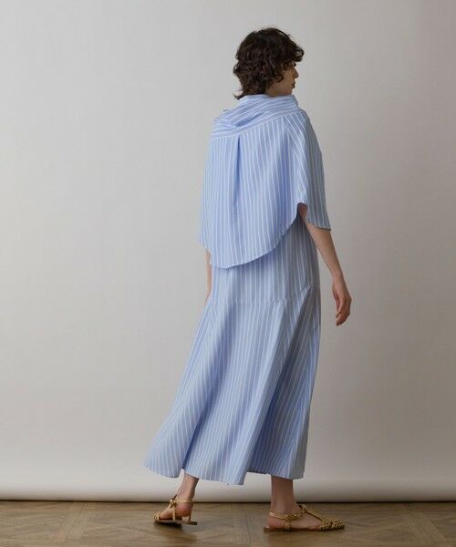 GRACE CONTINENTAL / グレースコンチネンタル ロング・マキシ丈ワンピース | ストライプシャツワンピース | 詳細22