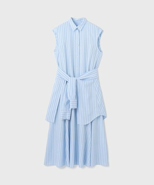 GRACE CONTINENTAL / グレースコンチネンタル ロング・マキシ丈ワンピース | ストライプシャツワンピース | 詳細29