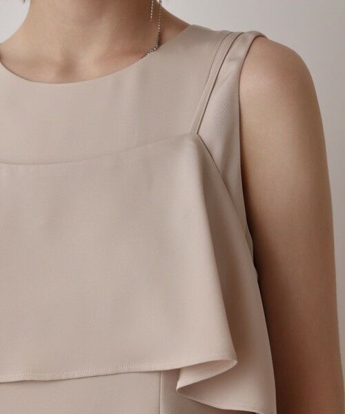 GRACE CONTINENTAL / グレースコンチネンタル ロング・マキシ丈ワンピース | サテンレイヤードワンピース | 詳細5