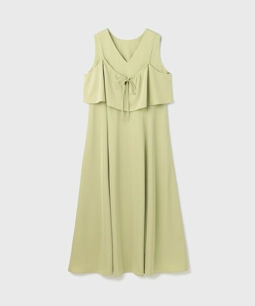 GRACE CONTINENTAL / グレースコンチネンタル ロング・マキシ丈ワンピース | サテンレイヤードワンピース | 詳細17