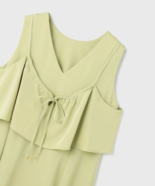 GRACE CONTINENTAL / グレースコンチネンタル ロング・マキシ丈ワンピース | サテンレイヤードワンピース | 詳細18