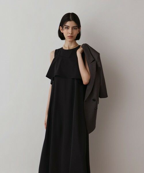 GRACE CONTINENTAL / グレースコンチネンタル ロング・マキシ丈ワンピース | サテンレイヤードワンピース | 詳細19