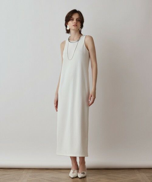 GRACE CONTINENTAL / グレースコンチネンタル ロング・マキシ丈ワンピース | メッシュレイヤードワンピース | 詳細9