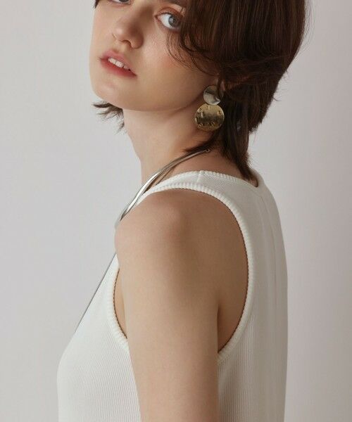 GRACE CONTINENTAL / グレースコンチネンタル ロング・マキシ丈ワンピース | メッシュレイヤードワンピース | 詳細13