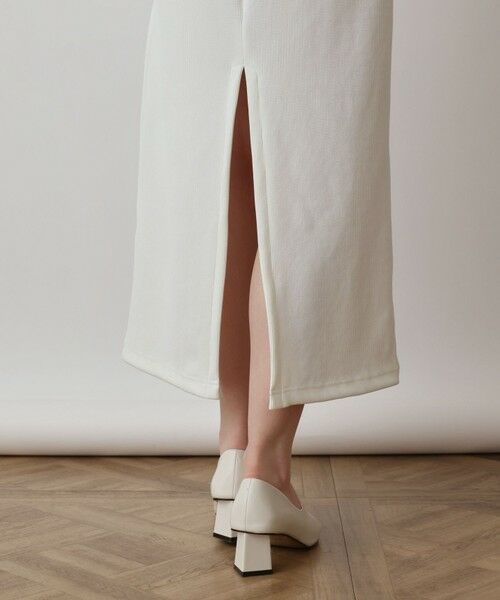 GRACE CONTINENTAL / グレースコンチネンタル ロング・マキシ丈ワンピース | メッシュレイヤードワンピース | 詳細14