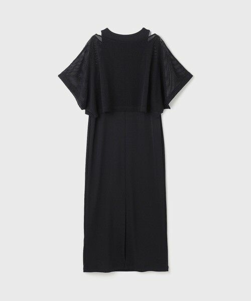 GRACE CONTINENTAL / グレースコンチネンタル ロング・マキシ丈ワンピース | メッシュレイヤードワンピース | 詳細29