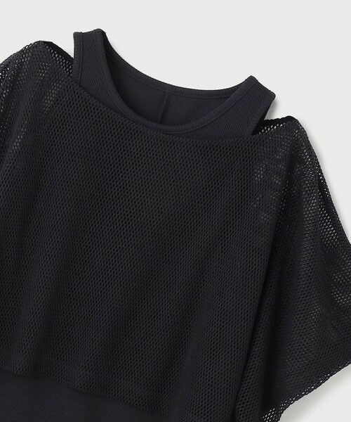 GRACE CONTINENTAL / グレースコンチネンタル ロング・マキシ丈ワンピース | メッシュレイヤードワンピース | 詳細30