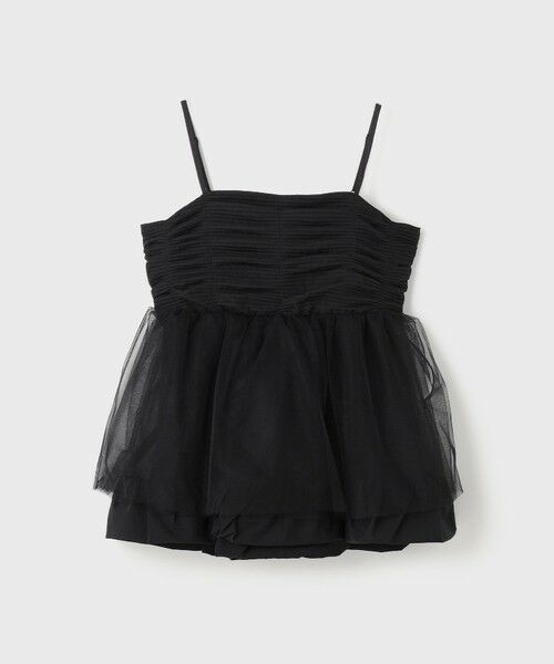 GRACE CONTINENTAL / グレースコンチネンタル その他トップス | タフタチュールキャミ | 詳細20