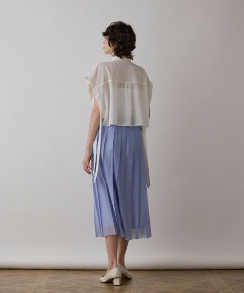 GRACE CONTINENTAL / グレースコンチネンタル シャツ・ブラウス | メッシュポンチョシャツ | 詳細1