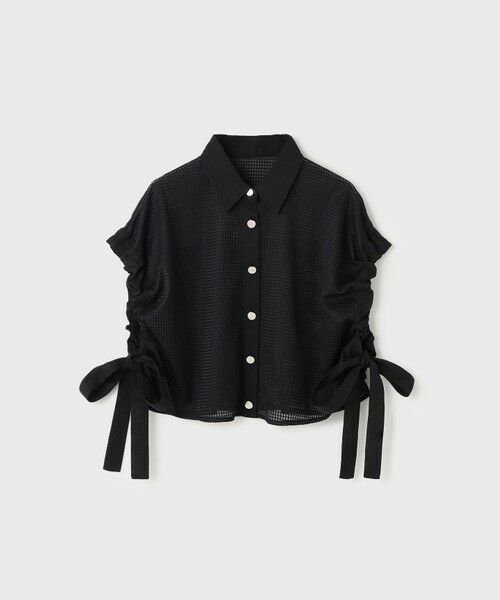 GRACE CONTINENTAL / グレースコンチネンタル シャツ・ブラウス | メッシュポンチョシャツ | 詳細17