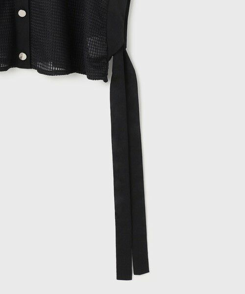 GRACE CONTINENTAL / グレースコンチネンタル シャツ・ブラウス | メッシュポンチョシャツ | 詳細20