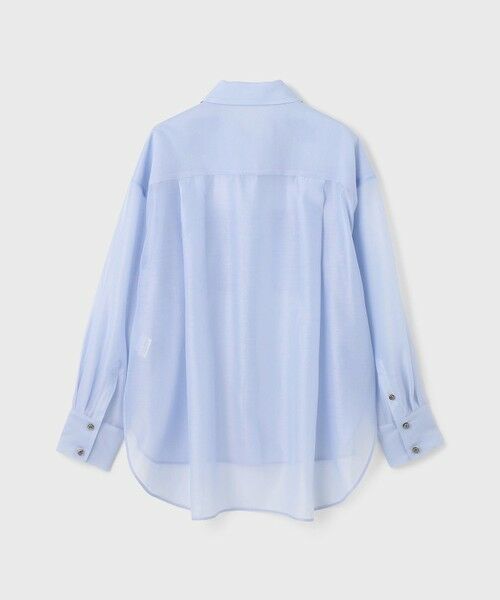 GRACE CONTINENTAL / グレースコンチネンタル シャツ・ブラウス | マットシアーシャツ | 詳細16
