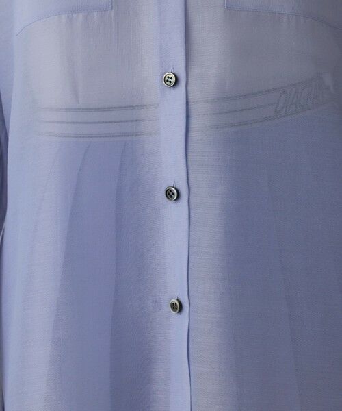 GRACE CONTINENTAL / グレースコンチネンタル シャツ・ブラウス | マットシアーシャツ | 詳細11