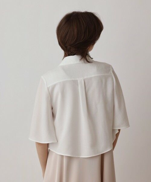 GRACE CONTINENTAL / グレースコンチネンタル シャツ・ブラウス | フレアスリーブシャツ | 詳細2