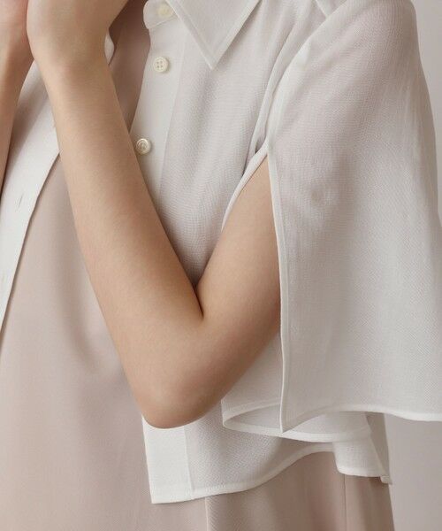 GRACE CONTINENTAL / グレースコンチネンタル シャツ・ブラウス | フレアスリーブシャツ | 詳細7