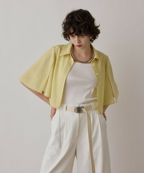 GRACE CONTINENTAL サファリシャツ　36 ジュイジャガードサファリシャツ / GRACE CONTINENTAL | GRACE