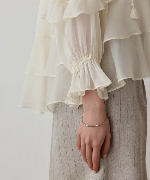 GRACE CONTINENTAL / グレースコンチネンタル シャツ・ブラウス | シフォンフレアブラウス | 詳細5