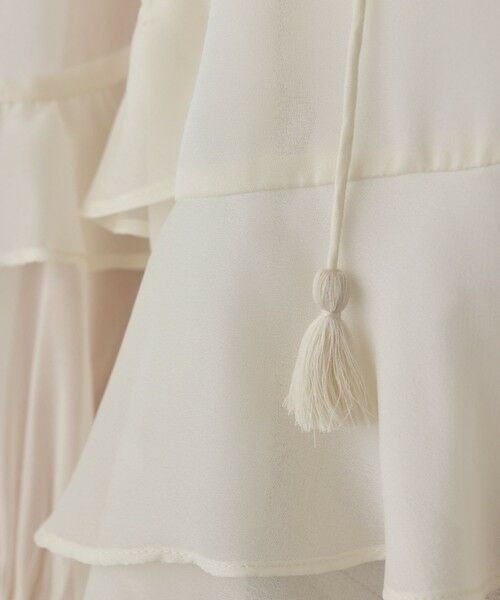 GRACE CONTINENTAL / グレースコンチネンタル シャツ・ブラウス | シフォンフレアブラウス | 詳細8