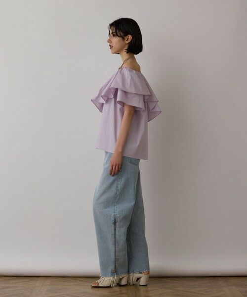 GRACE CONTINENTAL / グレースコンチネンタル その他トップス | フリルオフショルトップ | 詳細12