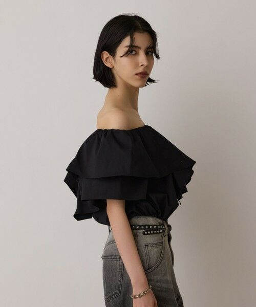 GRACE CONTINENTAL / グレースコンチネンタル その他トップス | フリルオフショルトップ | 詳細19