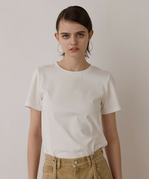 GRACE CONTINENTAL / グレースコンチネンタル カットソー | コンパクト天竺トップ | 詳細2